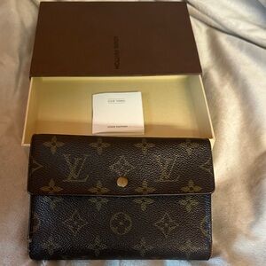 Louis Vuitton Brown Monogram Wallet